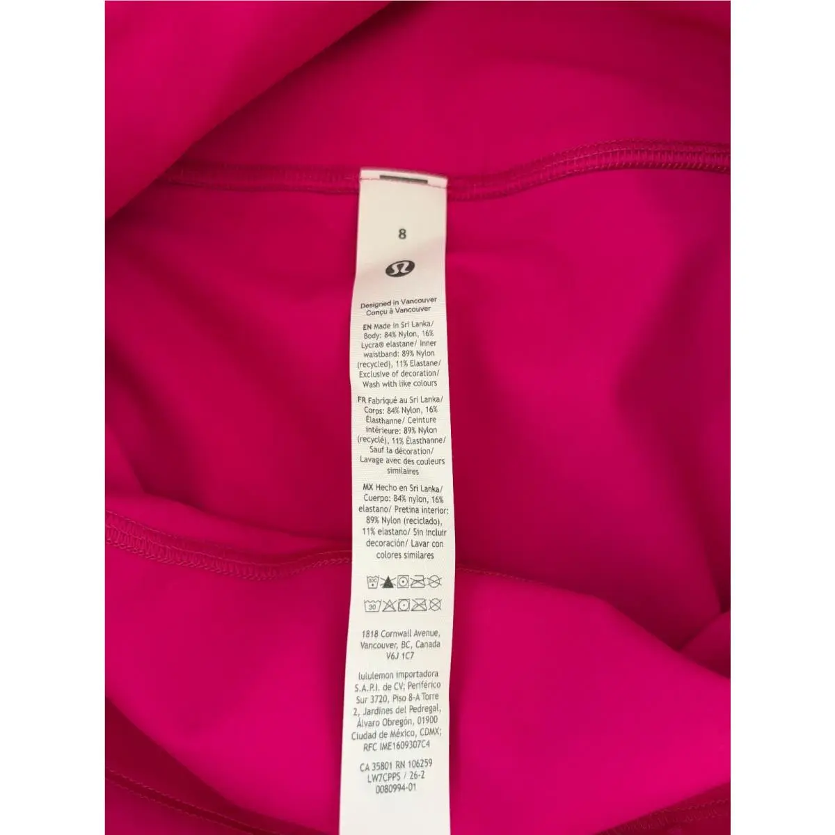 Lululemon clothing - NA - Pink 2