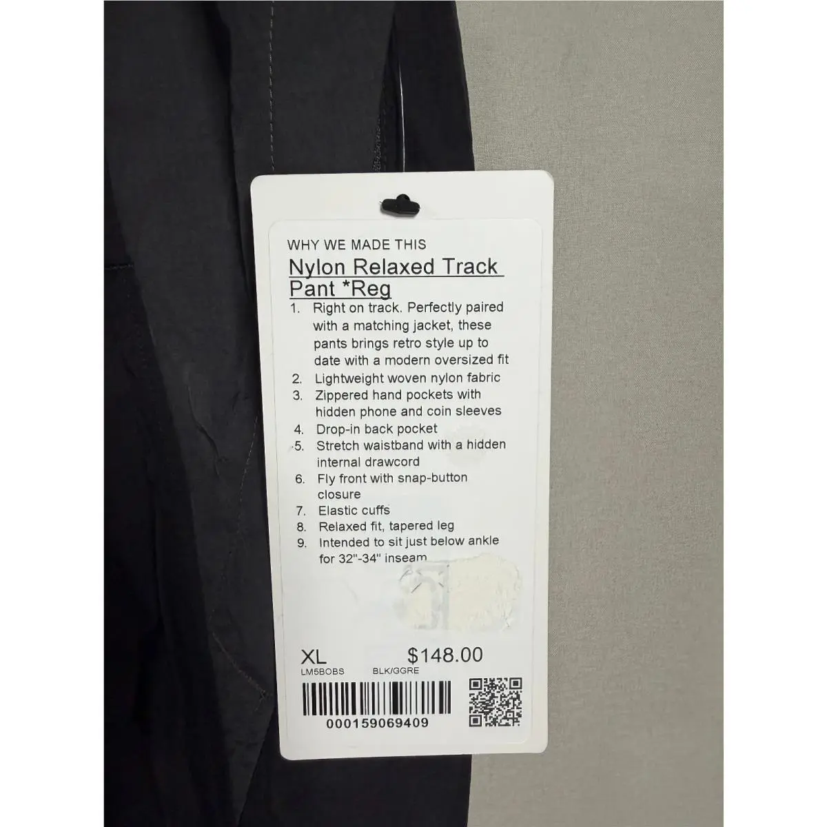 Lululemon clothing - NA - Black 3