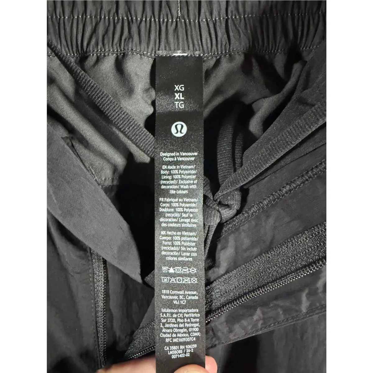 Lululemon clothing - NA - Black 5
