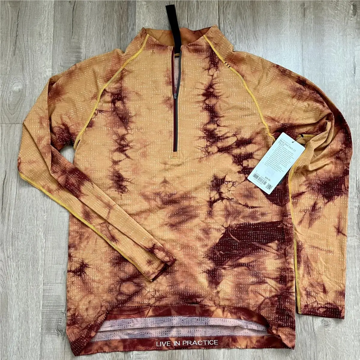 Lululemon Metal Vent Tech Men’s Long Sleeve Shirt Half Zip 2.0 Size L