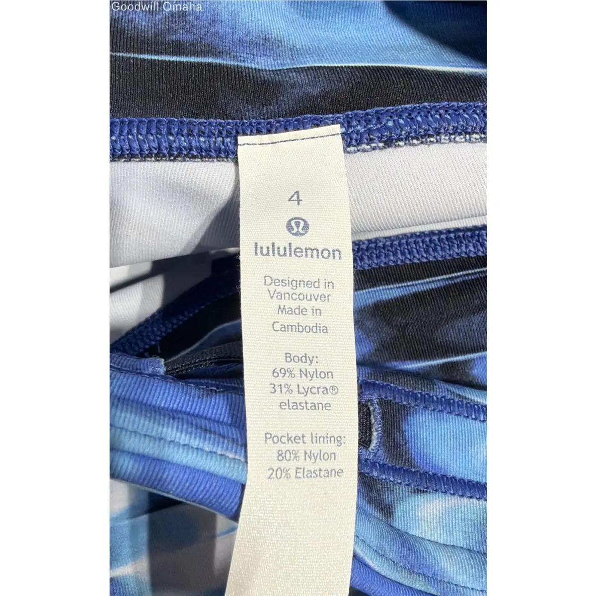 Lululemon clothing - Blue 3