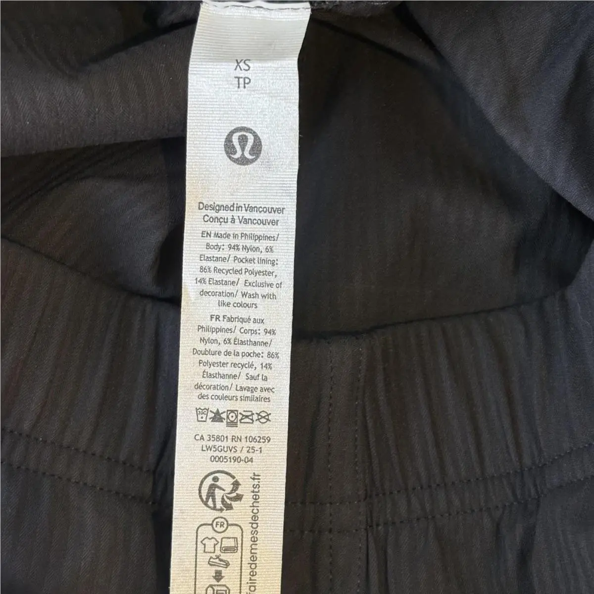 Lululemon clothing - Black 5