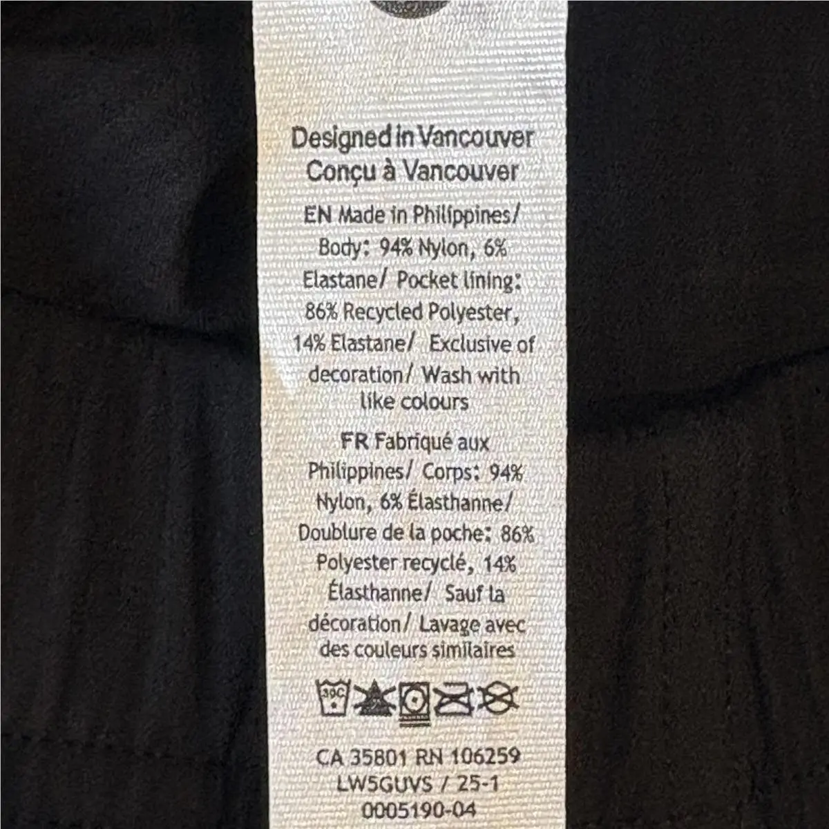 Lululemon clothing - Black 6