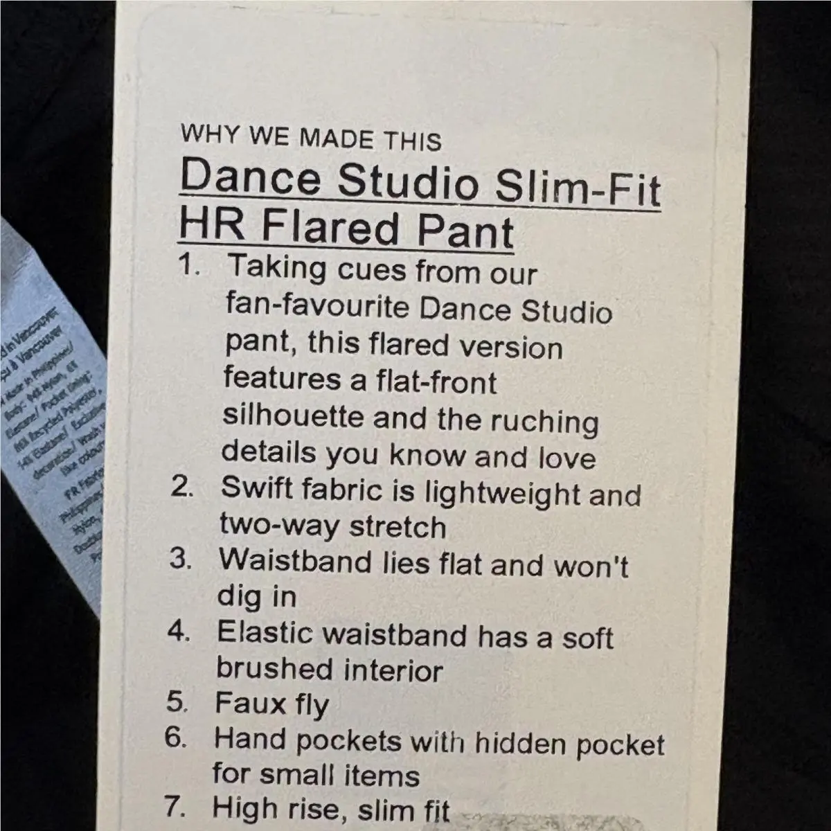 Lululemon clothing - Black 7