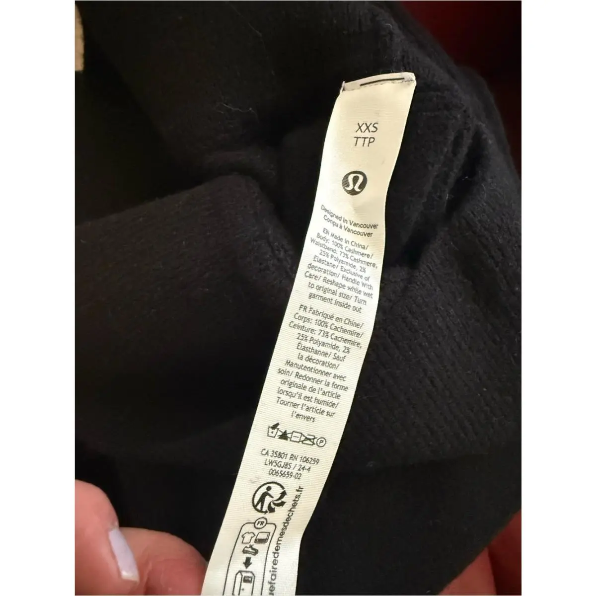 Lululemon clothing - Black 7