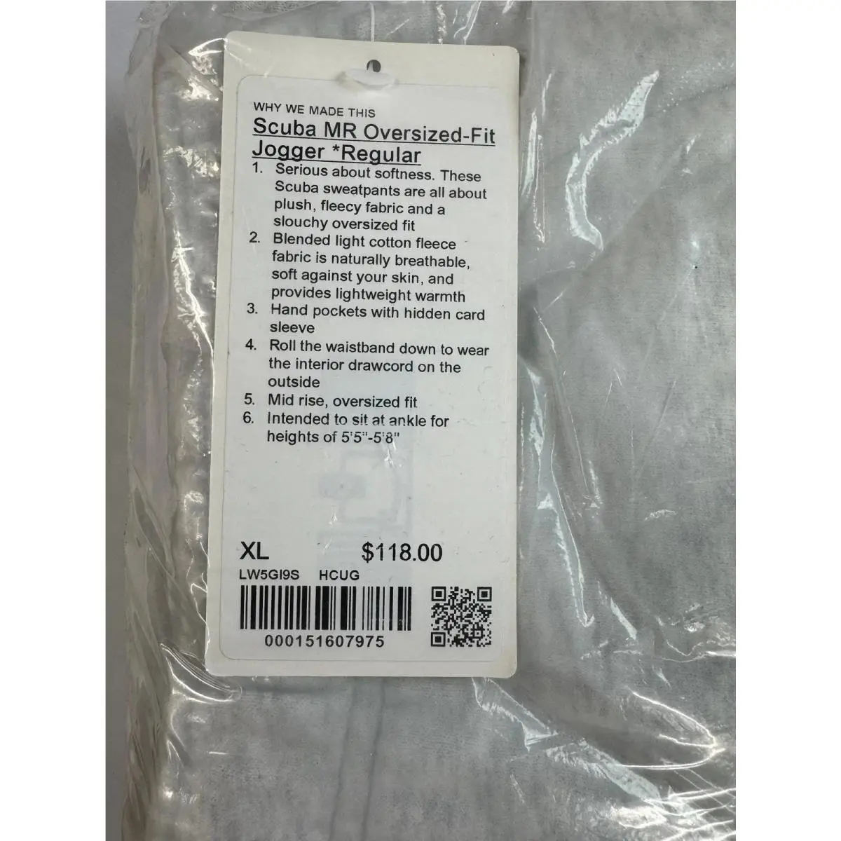 Lululemon clothing - Heathered Core Ultra Light Grey 4