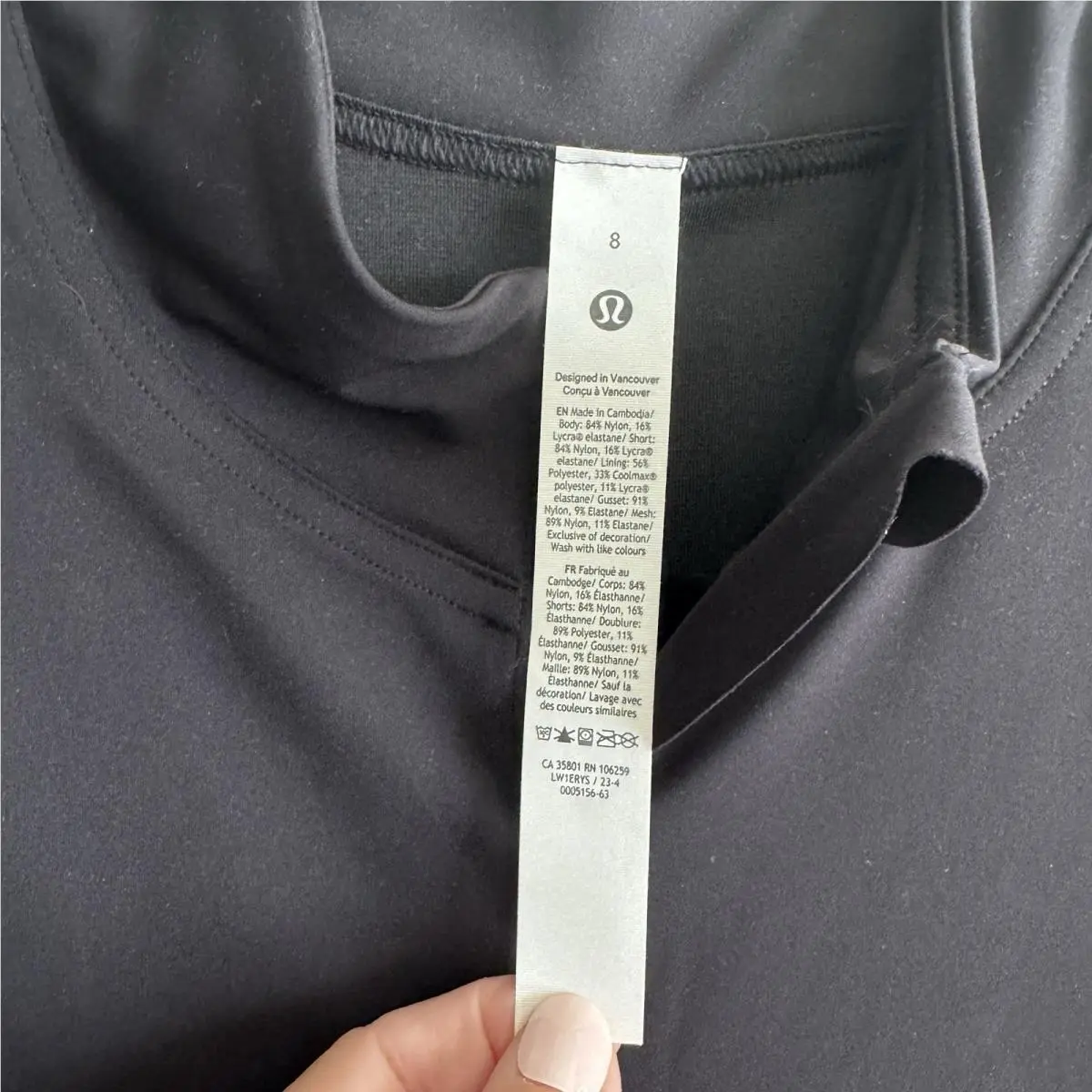 Lululemon clothing - Black 4