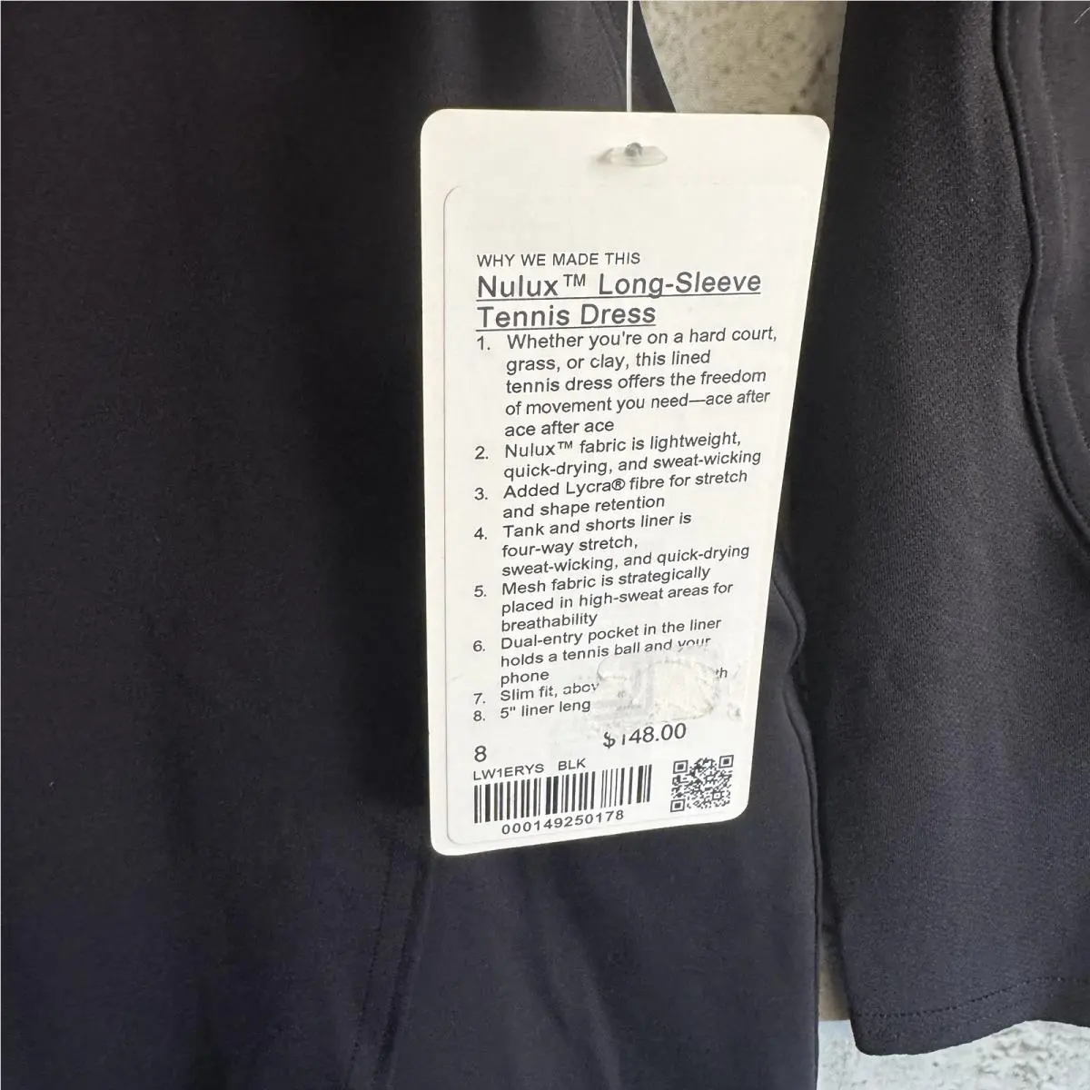 Lululemon clothing - Black 7