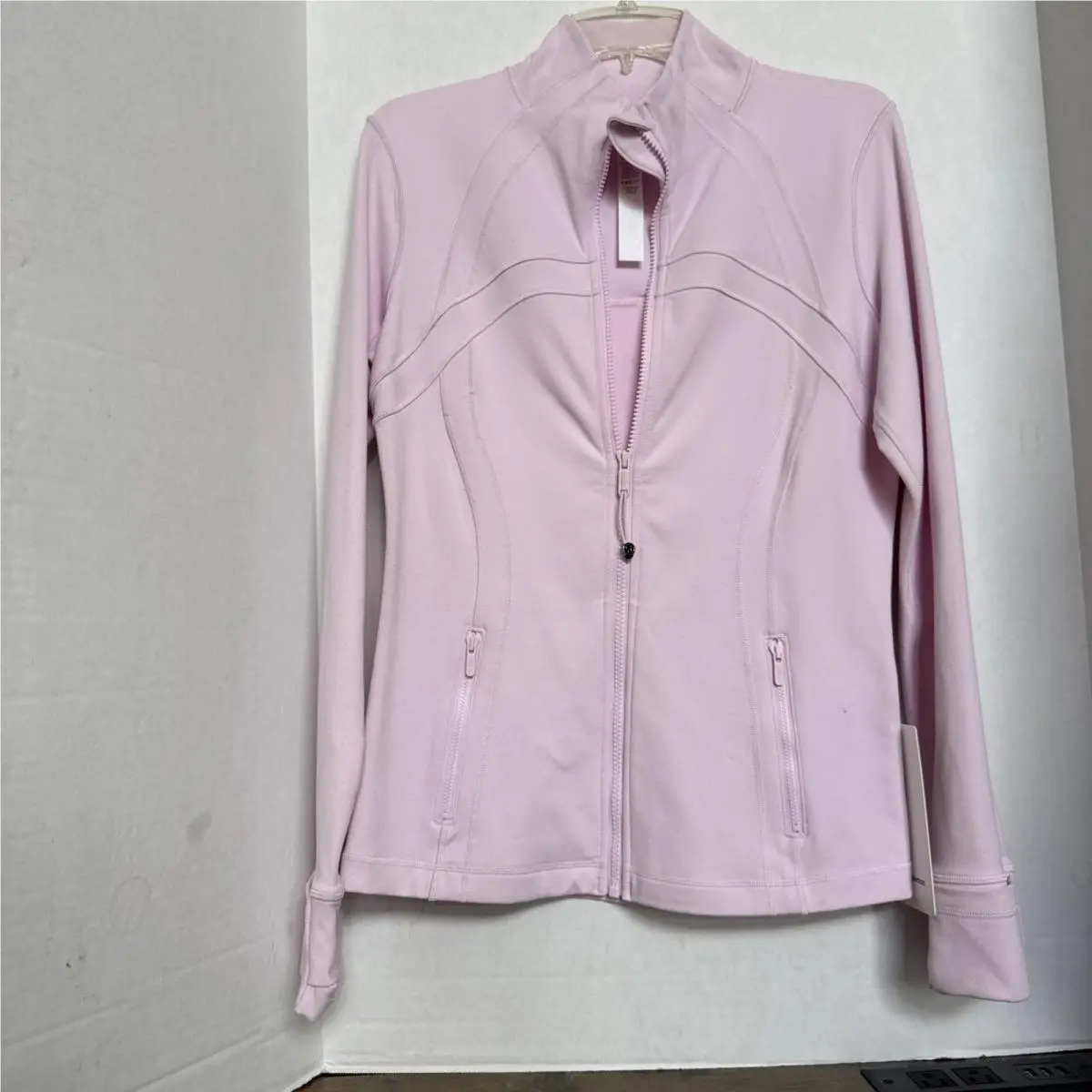 Lululemon Women’s Define Jacket Fabric Luon Size 10 Meadowsweet Pink