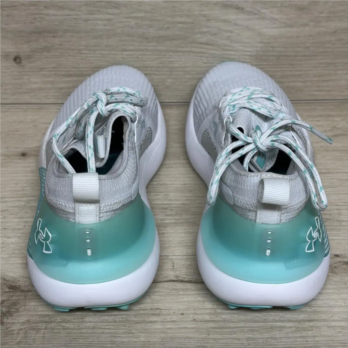 Under Armour shoes - HOVR Phantom Golf - HOVR Phantom Golf - White, Gray, Teal 8