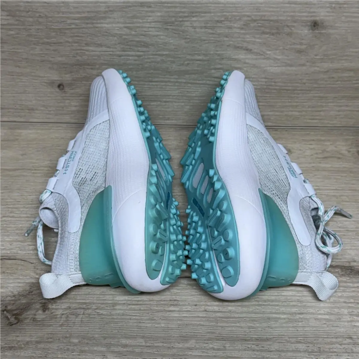 Under Armour shoes - HOVR Phantom Golf - HOVR Phantom Golf - White, Gray, Teal 10