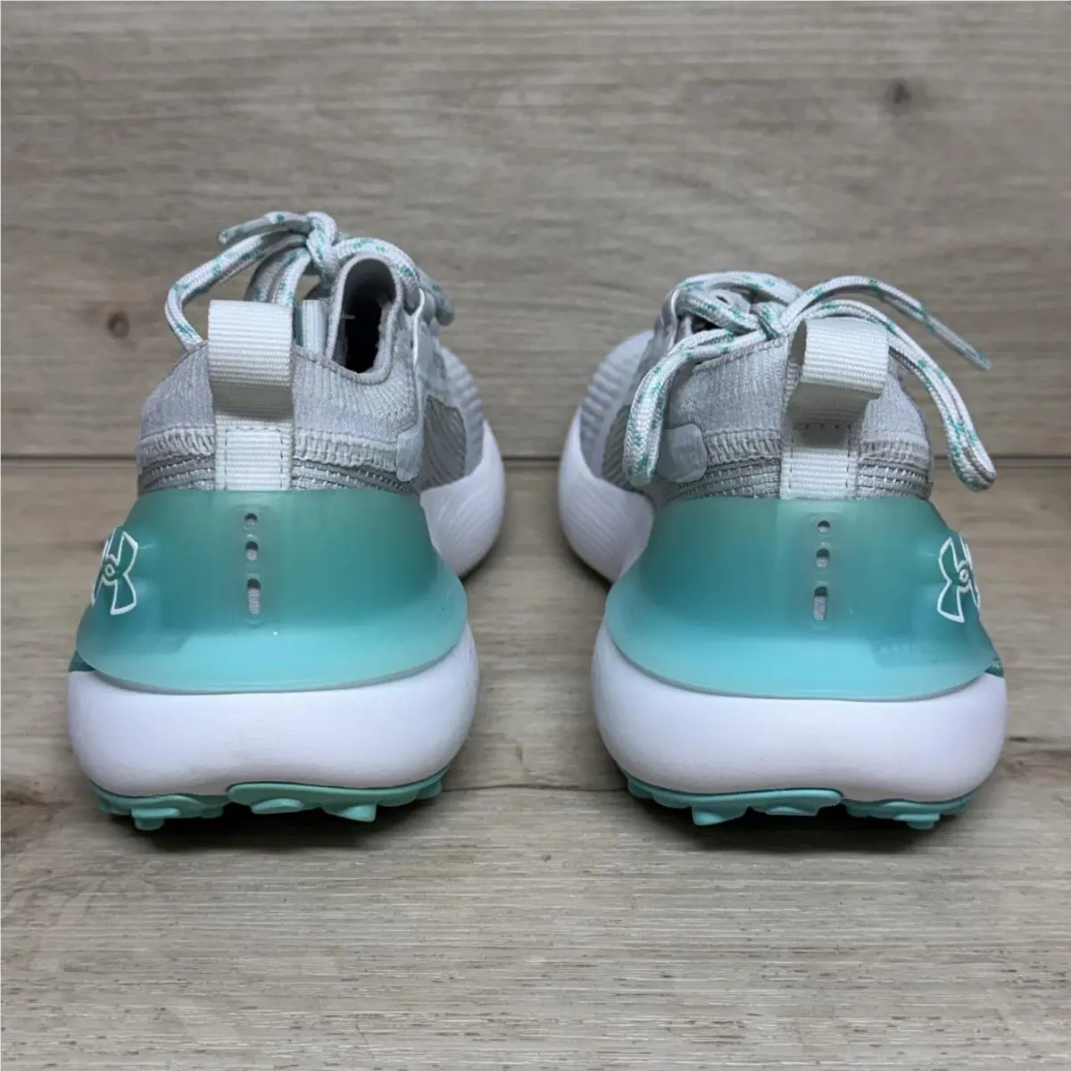 Under Armour shoes - HOVR Phantom Golf - HOVR Phantom Golf - White, Gray, Teal 7
