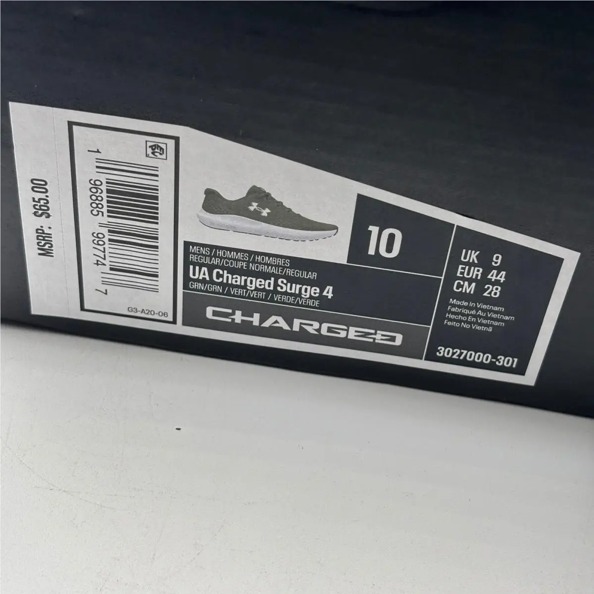 Under Armour shoes - 3027000-301 - 3027000-301 - Green 0