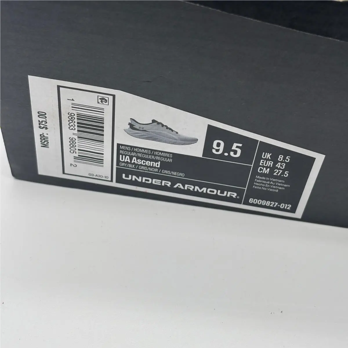 Under Armour shoes - UA Ascend - Ascend - Gray 0