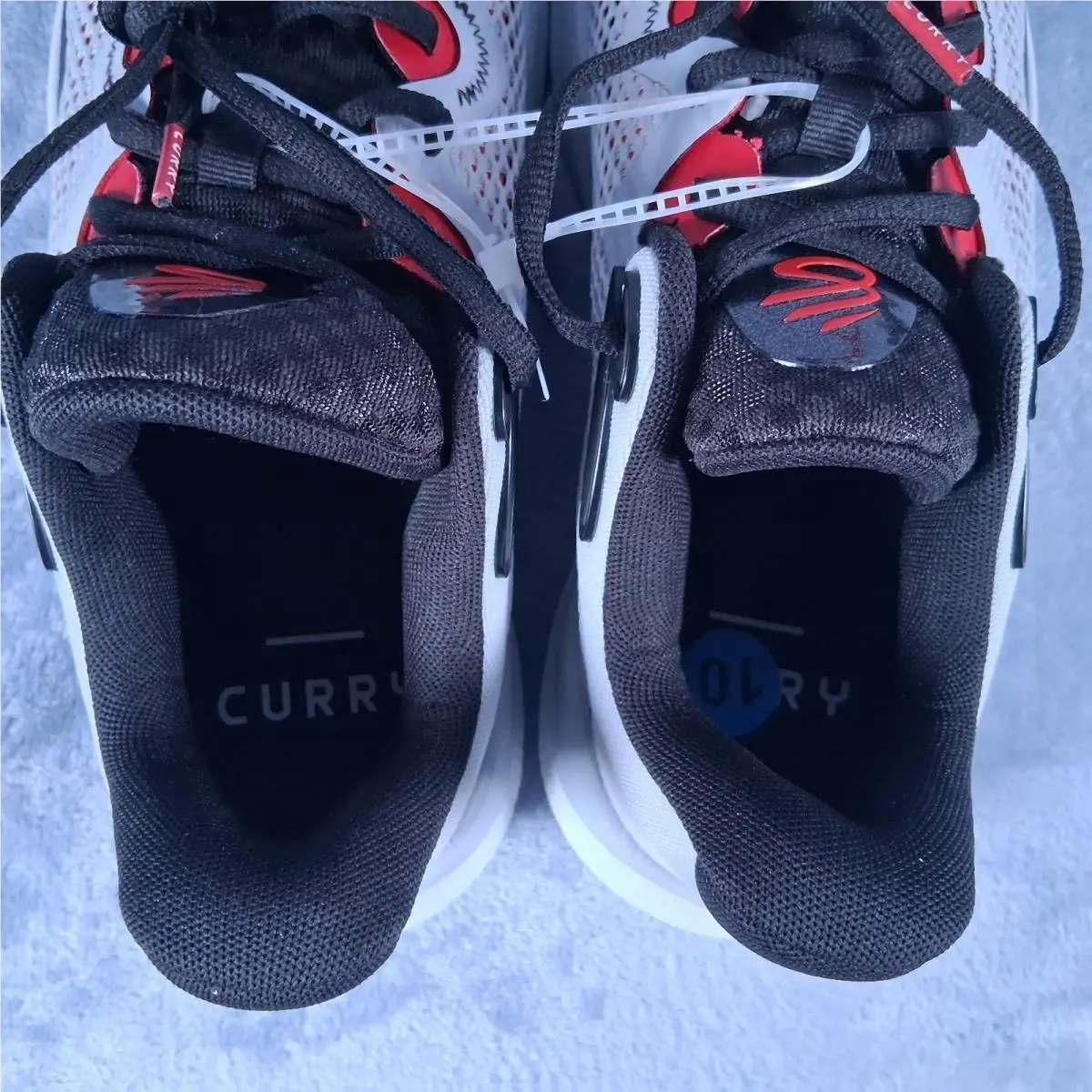Under Armour shoes - Under Armour Curry Splash 24 - 3027636-101 - Gray 4