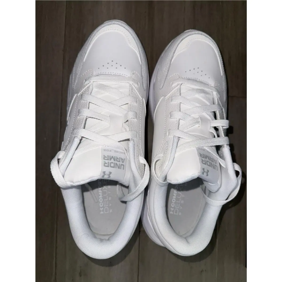 Under Armour shoes - Under Armour UA Edge LTHR 4E - White 1