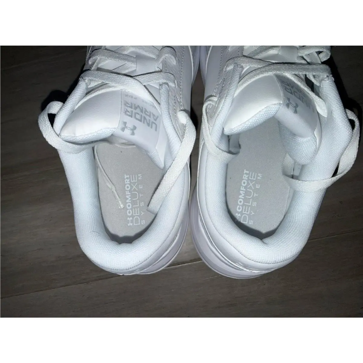 Under Armour shoes - Under Armour UA Edge LTHR 4E - White 3