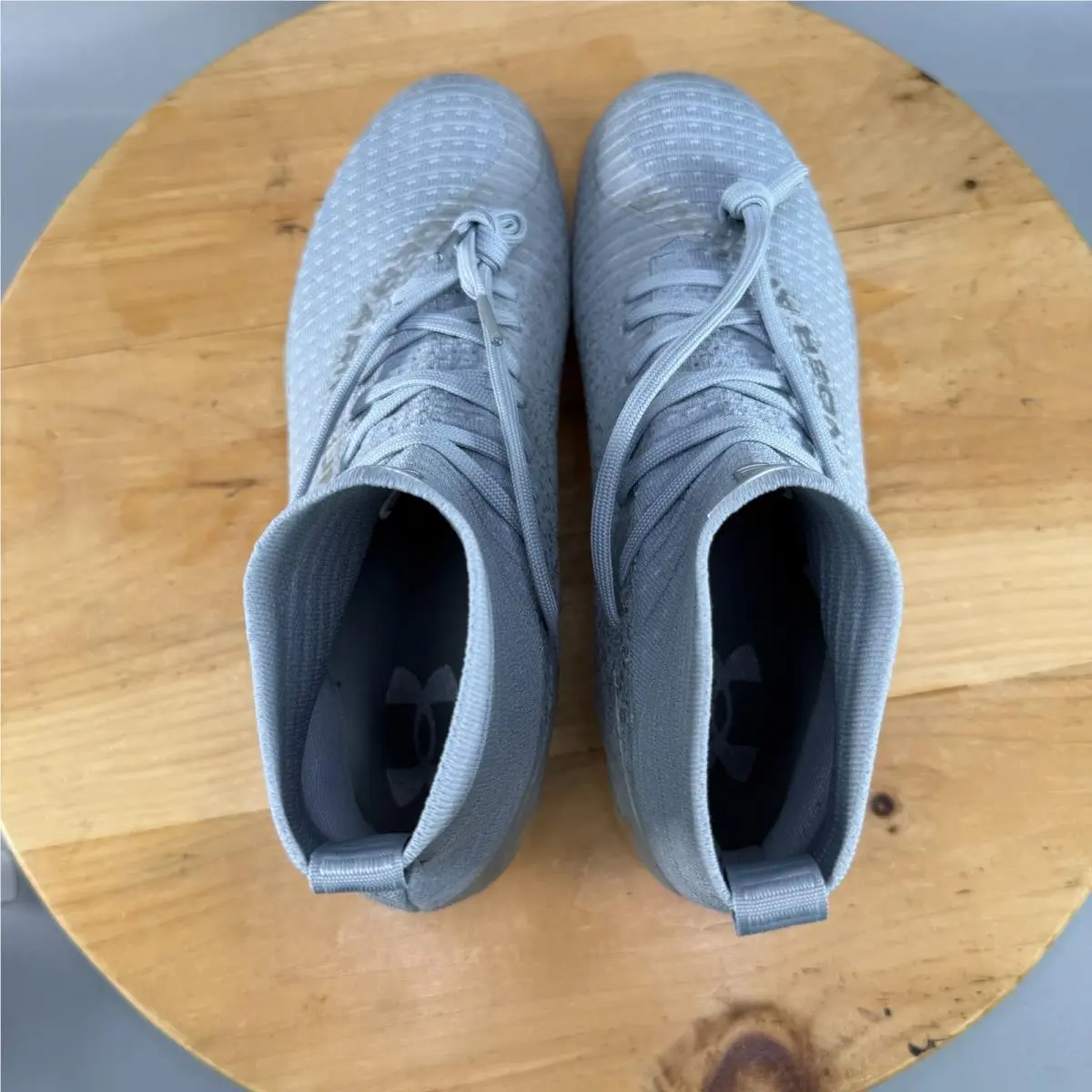 Under Armour shoes - Under Armour Highlight MC - Highlight - 3027304-099 - Silver 3