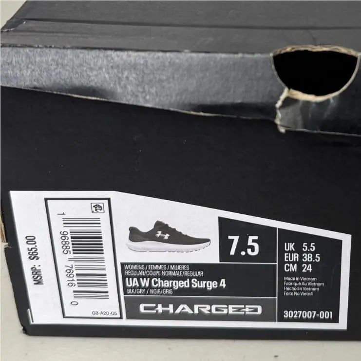 Under Armour shoes - Under Armour Charged Surge 4 - Black 13
