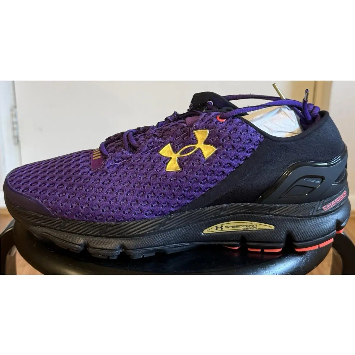 Under Armour Speedform Gemini Purple Ravens Color Way 3026770-500 Sz. 11.5 Rare