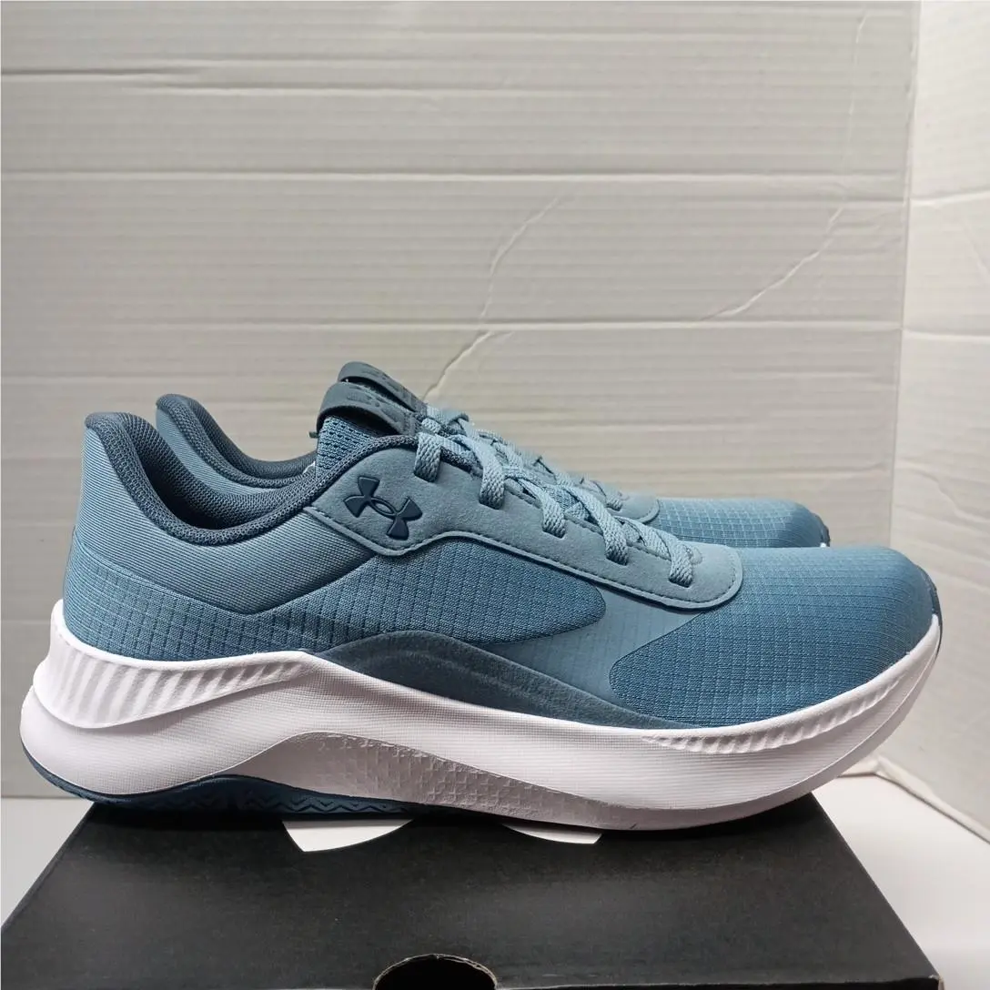 Women`s Under Armour UA Aurora 3 Size 9.5 Blue White 6000760-418