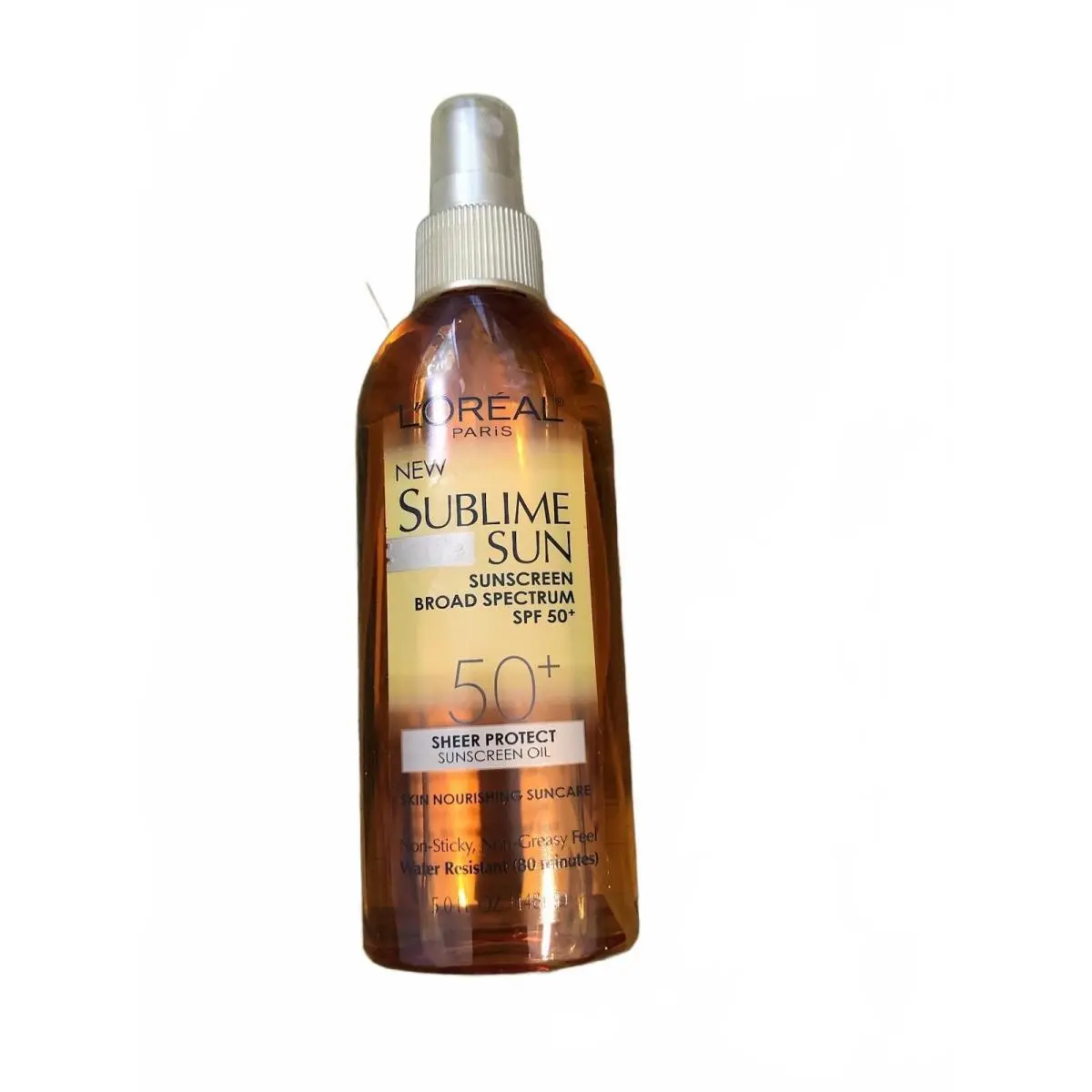 L`oreal Paris Sublime Sun Sheer Protect Spf 50+ Oil Spray 5 oz Sunscreen