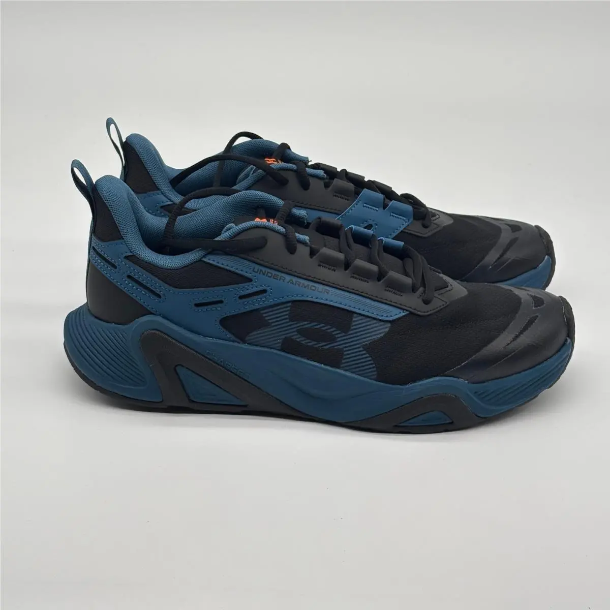 Under Armour UA Charged Commit TR 5 Shoes Mens Size 11.5 Blue Black 3026609-401