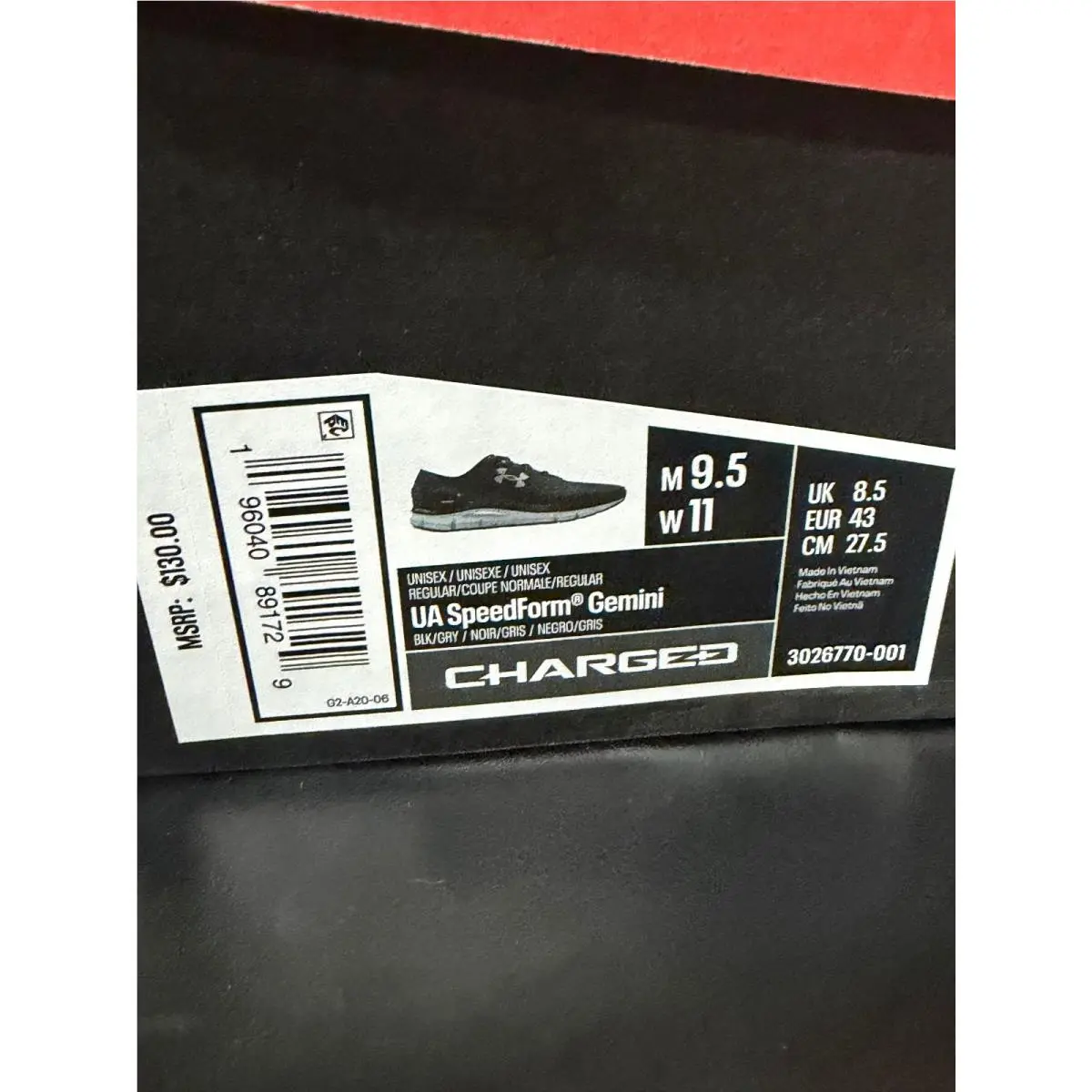 Under Armour shoes - Black 4
