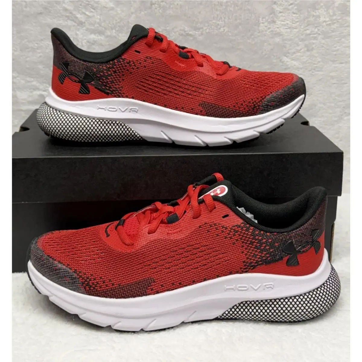 Under Armour Hovr Turbulence 2 Red Youth 6Y Running Shoes