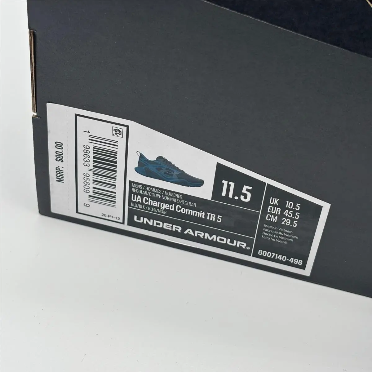 Under Armour shoes - Charged Commit TR 5 - Charged Commit - Blue 0