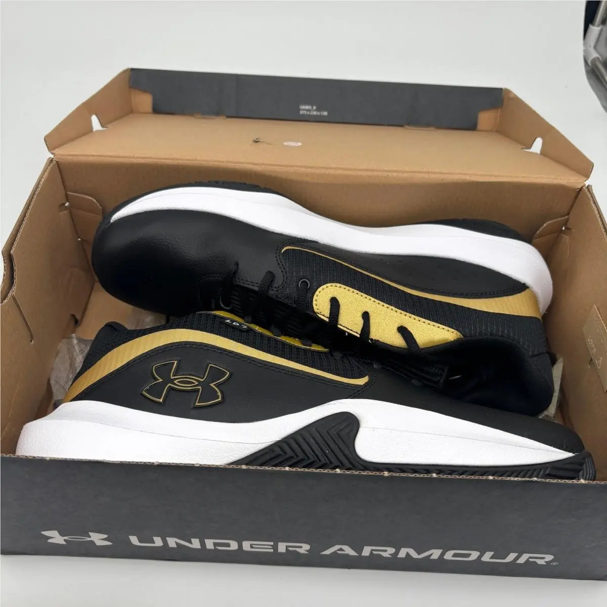 Under Armour shoes - UA Lockdown 7 - Lockdown - Black Gold White 5