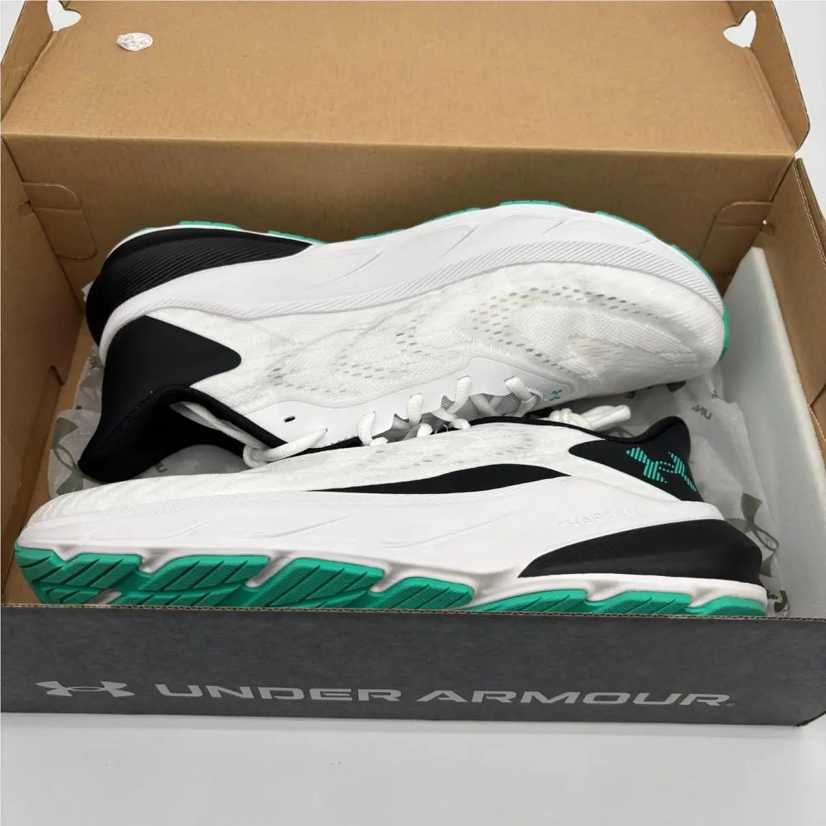 Under Armour shoes - UA Turbulence 3 - Turbulence - White 4