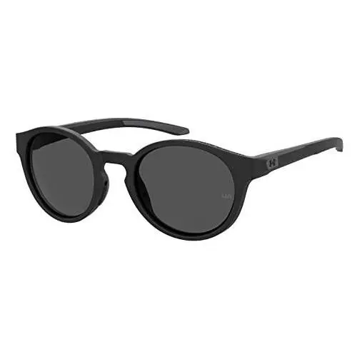Under Armour Men`s Male Sunglass Style UA 0006/S Round Matte Black/grey 52mm