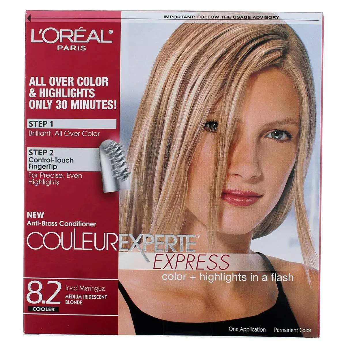 6 Pack L`oreal Paris Couleur Experte Express Hair Color + Highlighter