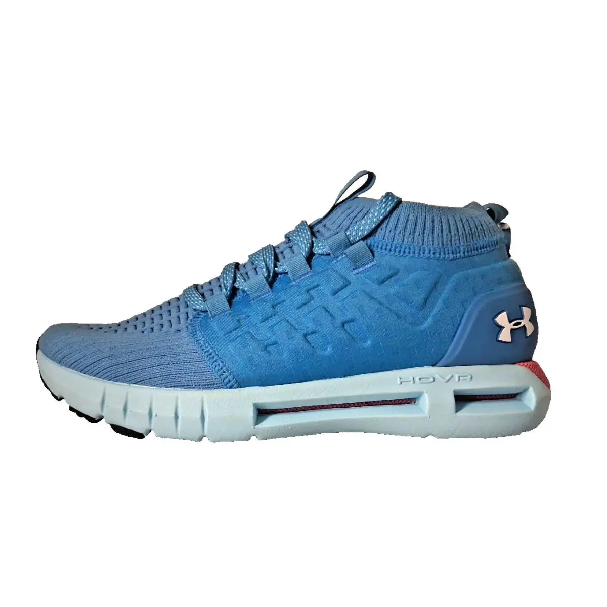 UA  Mens Size 8 Hovr Phantom 1 Ether Blue Running Shoes by Under Armour