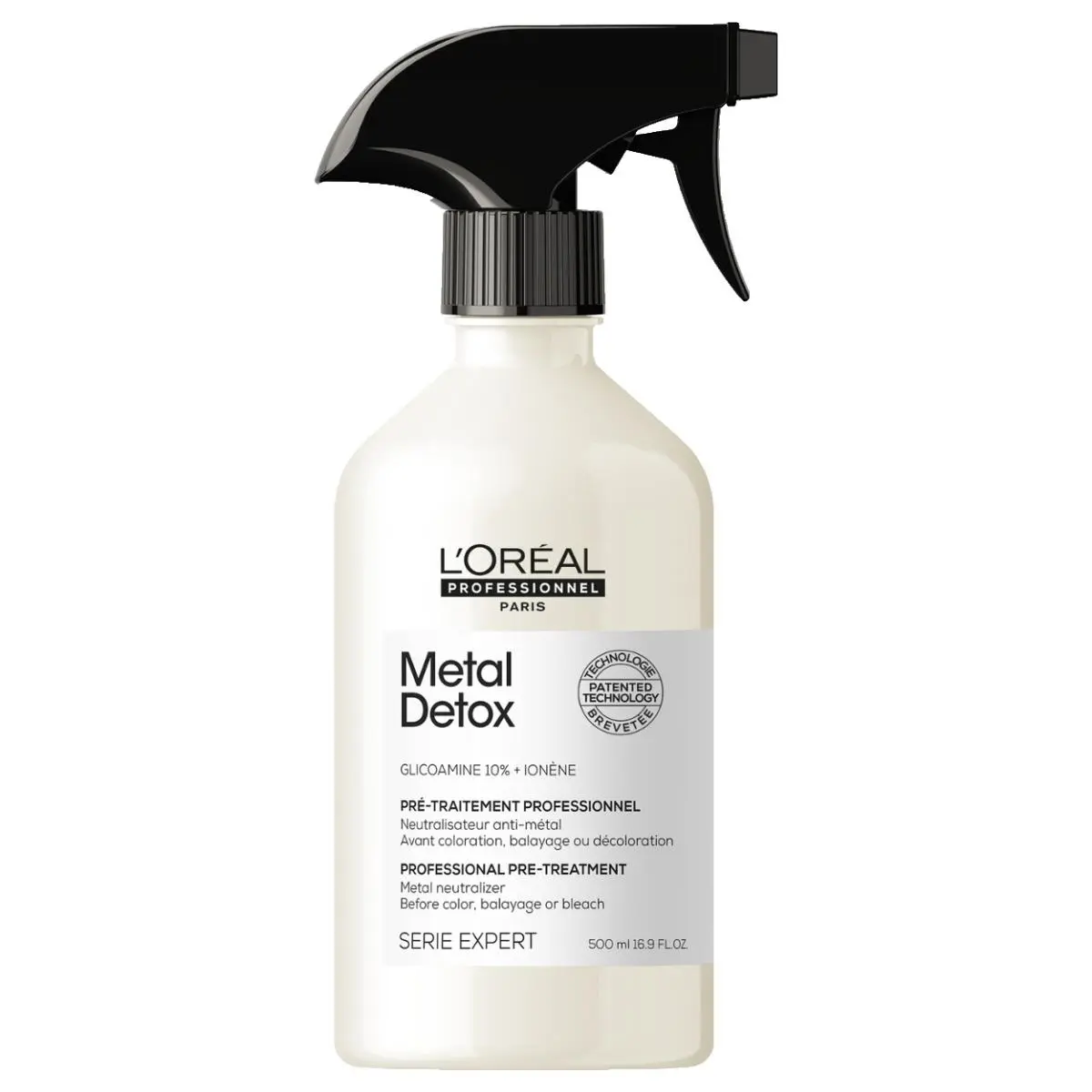 Loreal Metal Detox Professional Pre-treatment Glicoamine 10% + Ionene 16.9 Oz