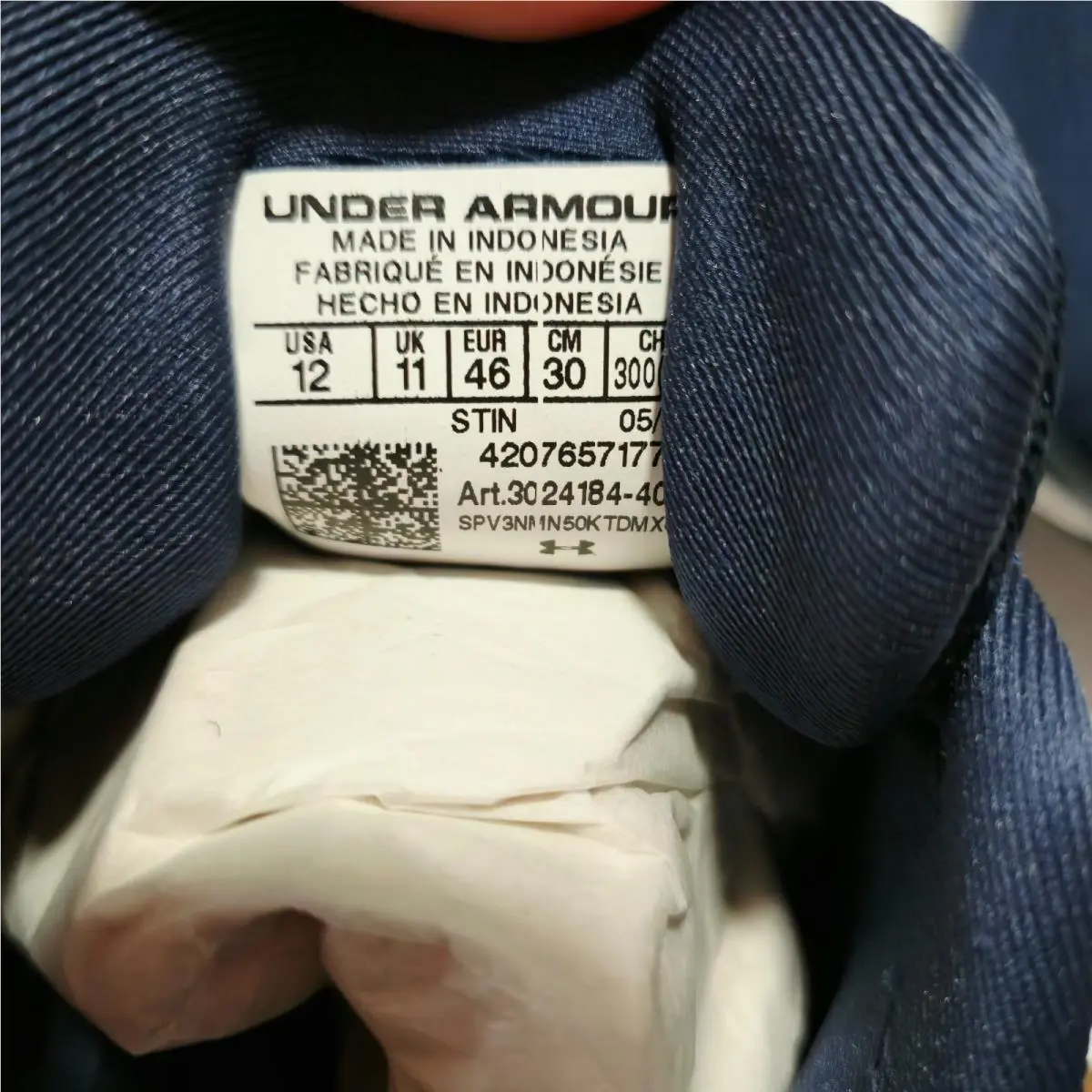 Under Armour shoes - Charged Bandit 7 - Charged Bandit - 3024184-403 - Blue 6