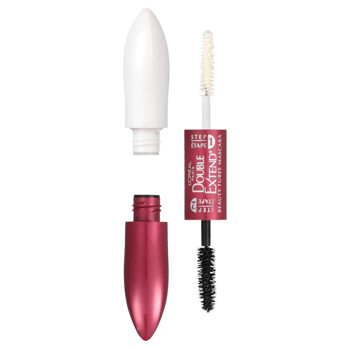 4 Pack L`oreal Paris Double Extend Beauty Tubes Lash Extension Washable
