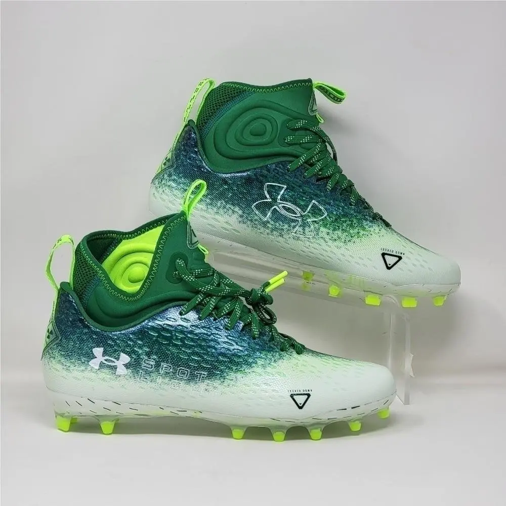 Under Armour Spotlight Lux MC 2.0 Football Cleats 3025082-301 Men`s Size 9.5