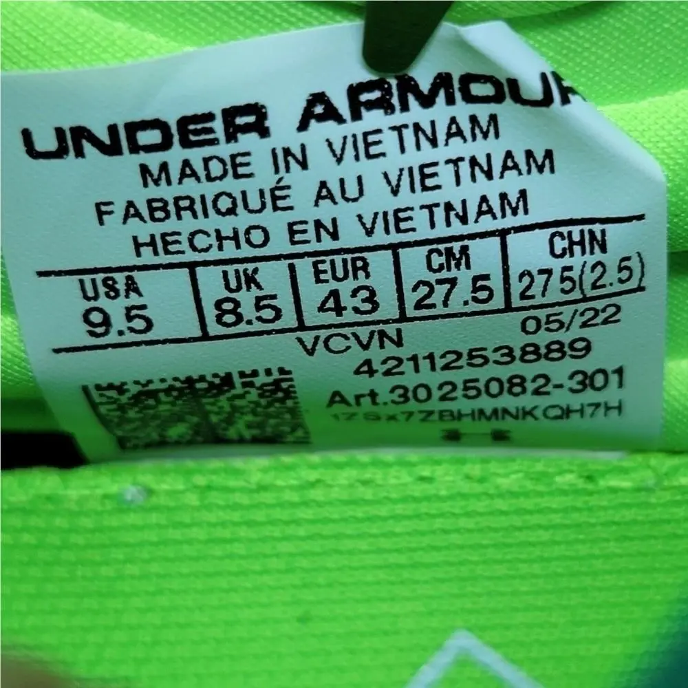Under Armour shoes - Green 1