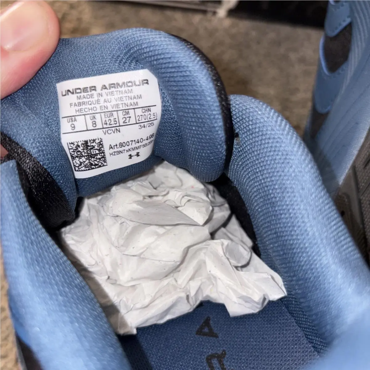Under Armour shoes - Under Armour Charged Commit - Charged Commit - Blue 6
