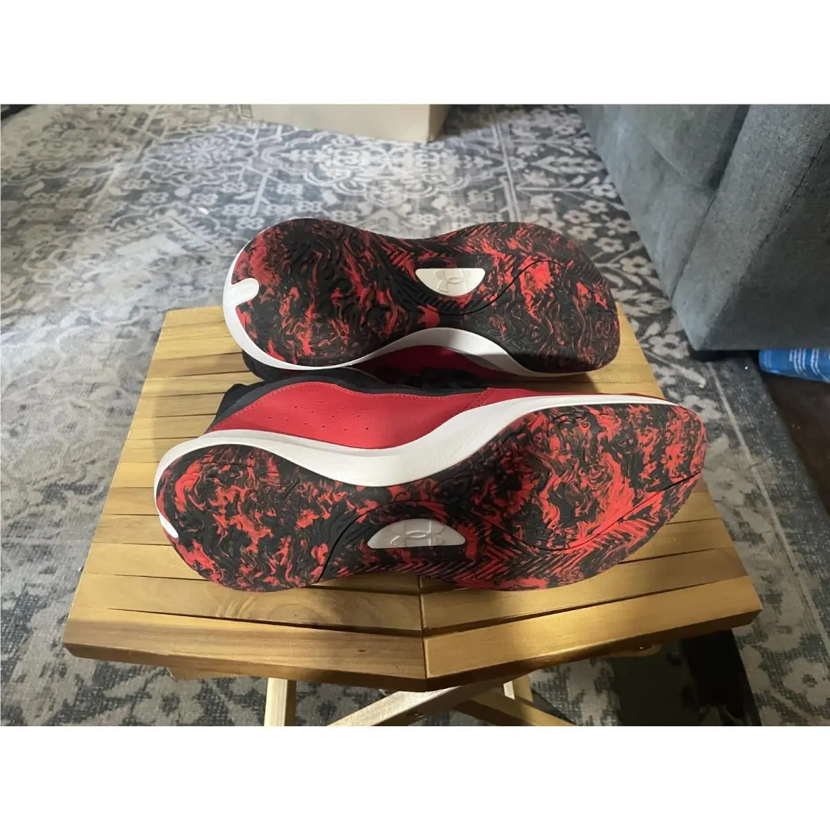 Under Armour shoes - Under Armour Lockdown 7 - Lockdown - Red 8