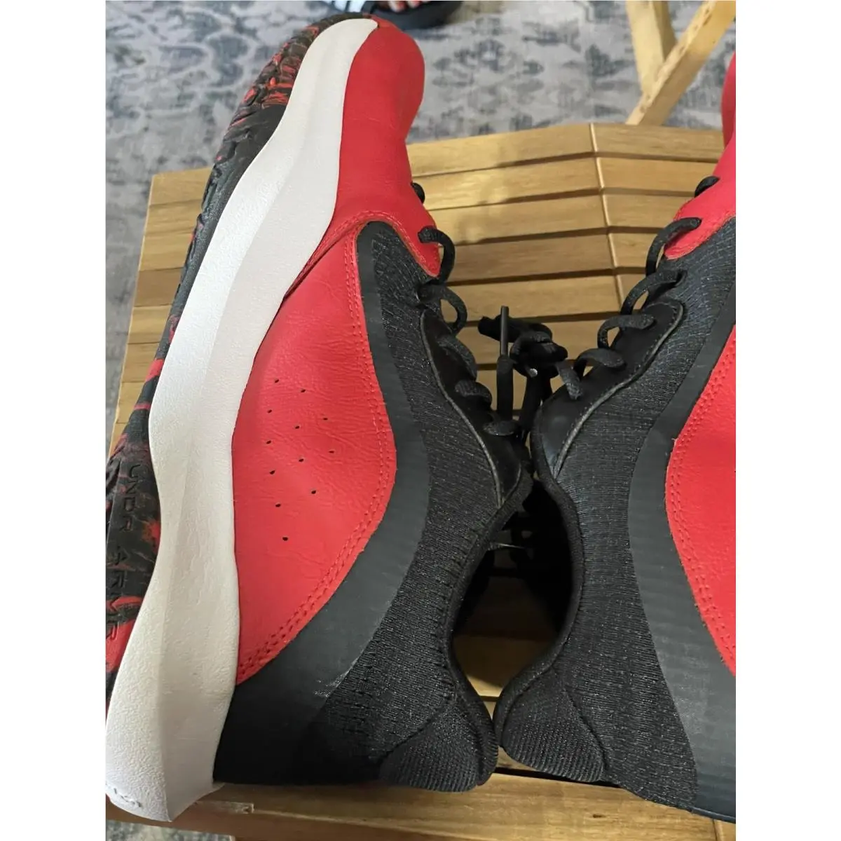 Under Armour shoes - Under Armour Lockdown 7 - Lockdown - Red 4