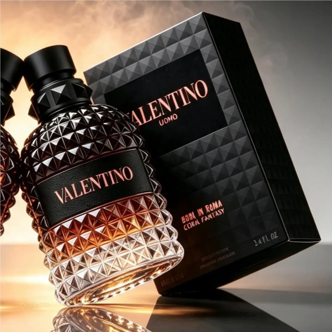 Valentino Uomo Born In Roma Coral Fantasy 100ml 3.4 fl oz Edt Cologne Spray