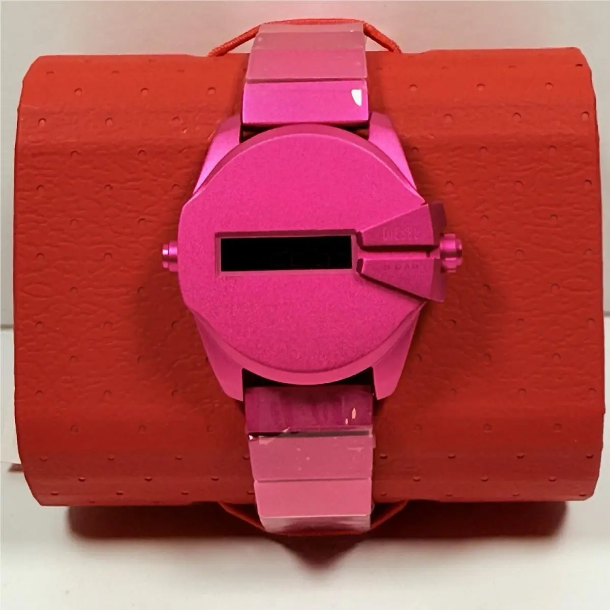 DZ2206 Baby Chief Digital Dial Pink Tone Bracelet 35mm Women’s Watch by Diesel