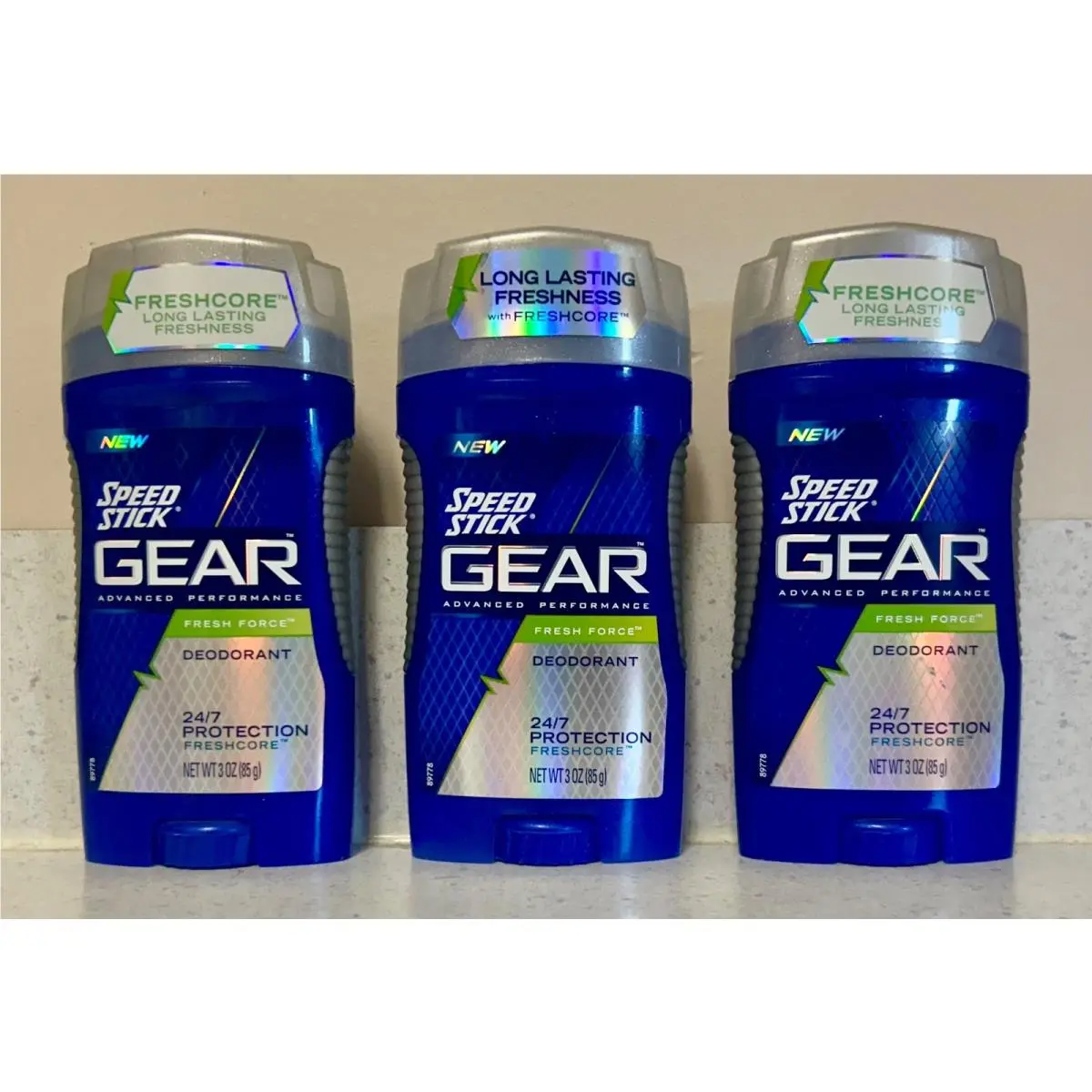3 Speed Stick Gear Fresh Core Fresh Force Deodorant 3 oz