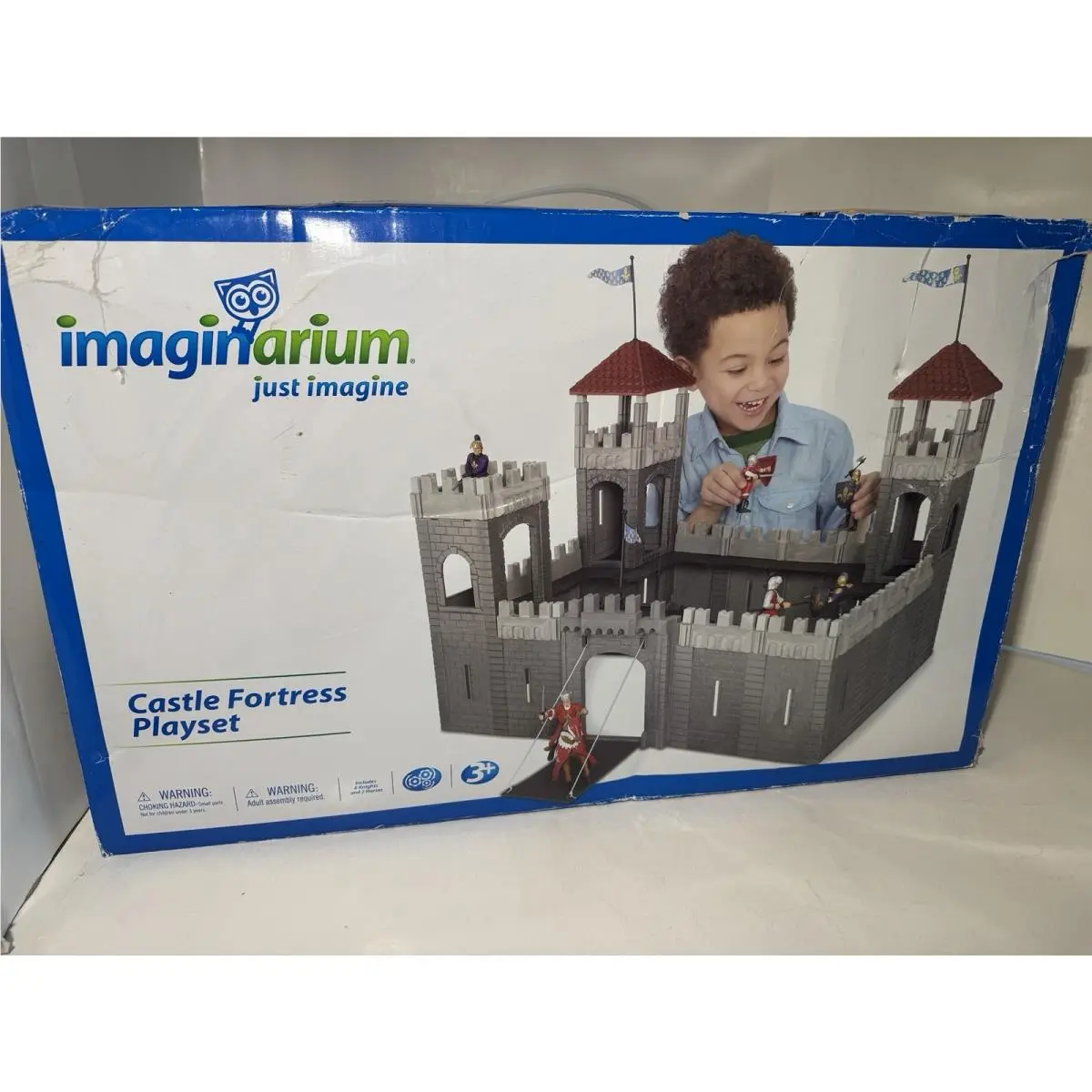 Imaginarium Castle Fortress Playset Only 2011 No Figures or Horses Medieval