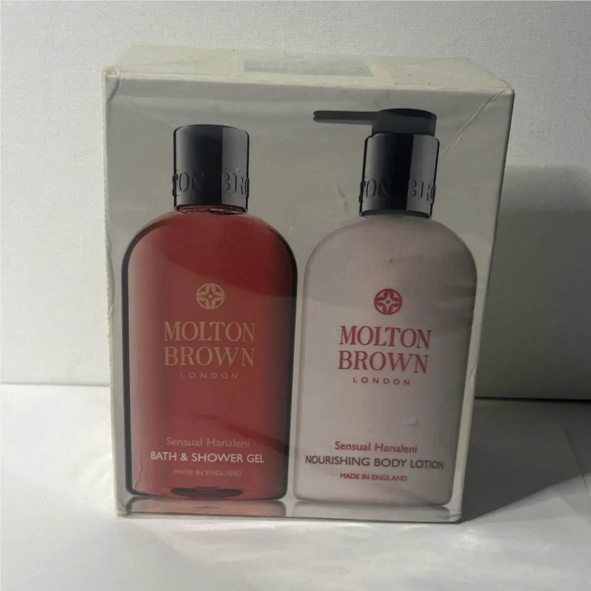 Molton Brown Sensual Hanaleni Body Lotion Bath Shower Gel 10 fl oz Each DT