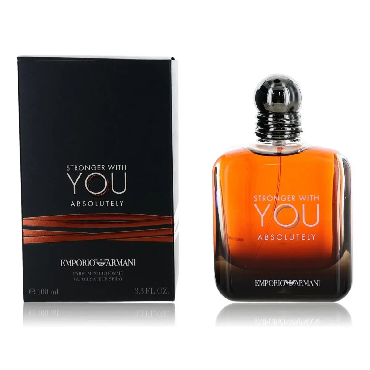 Stronger with You Absolutely by Emporio Armani 3.4oz Edp Spray Men
