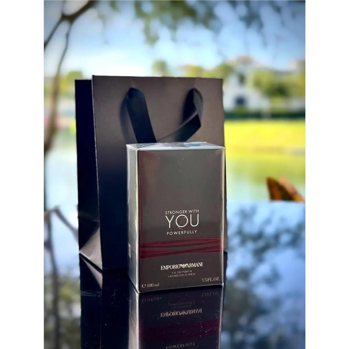 Emporio Armani Stronger with You Powerfully Eau de Parfum 3.3 oz